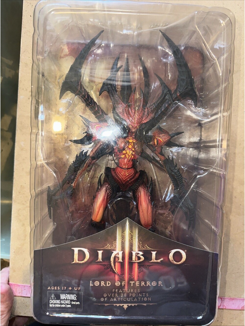 Brand New Never Opened Diablo 3 Lord Of Terror NECA Deluxe Action Figure 2014